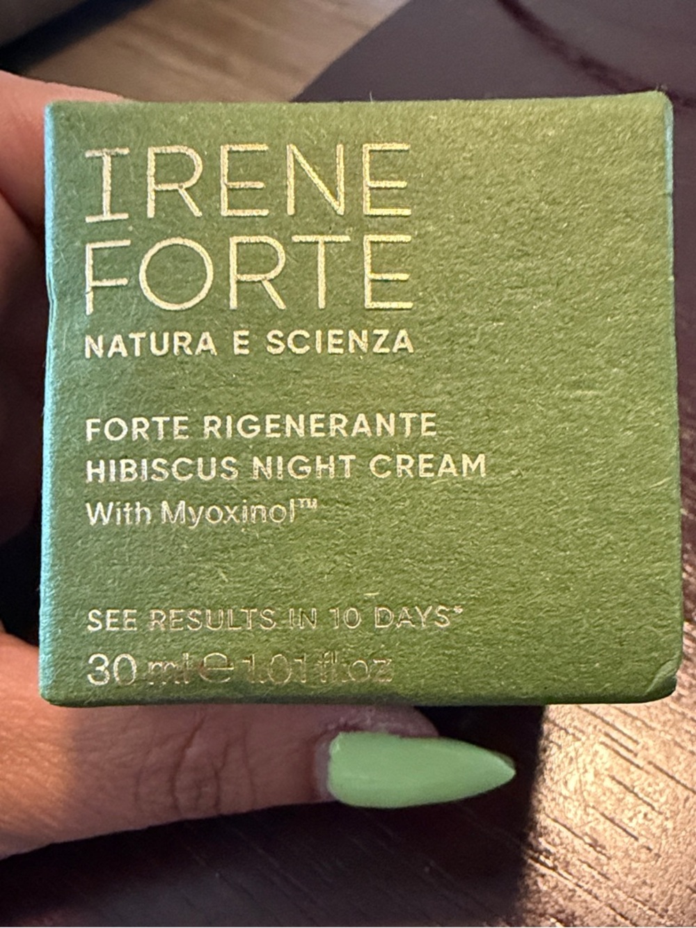 Forte Rigenerante Hibiscus Night Cream — 30ml NIB